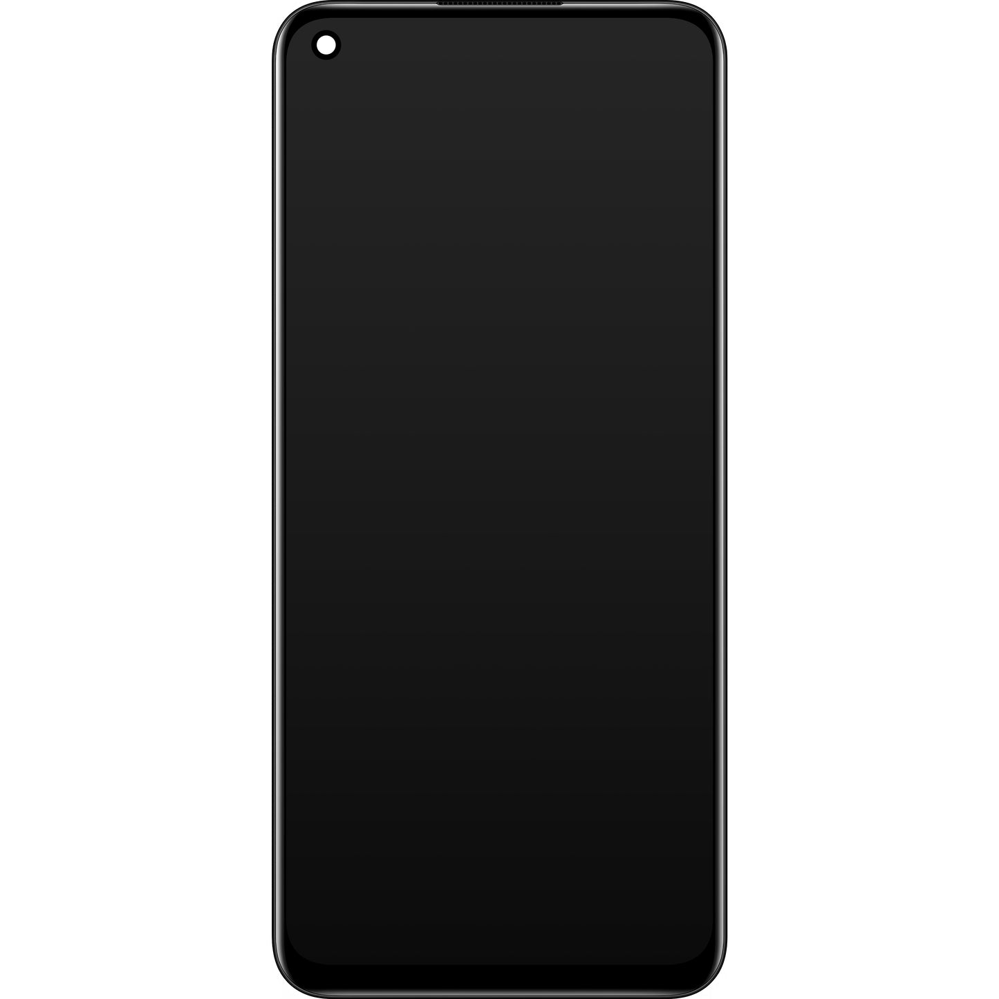 Display s dodirnim zaslonom Realme 9 5G / 9 Pro, s okvirom, crni, paket za servis 4130050