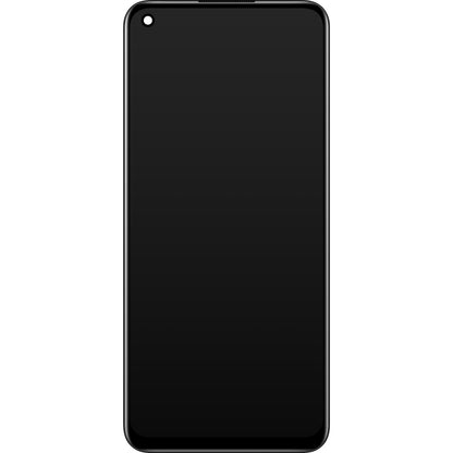 Display s dodirnim zaslonom Realme 9 5G / 9 Pro, s okvirom, crni, paket za servis 4130050