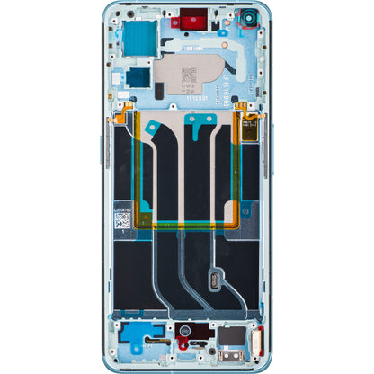Zaslon s dodirnim ekranom Realme GT2 Pro, s okvirom, Plavi (Titanium Blue), Servisni paket 4909406