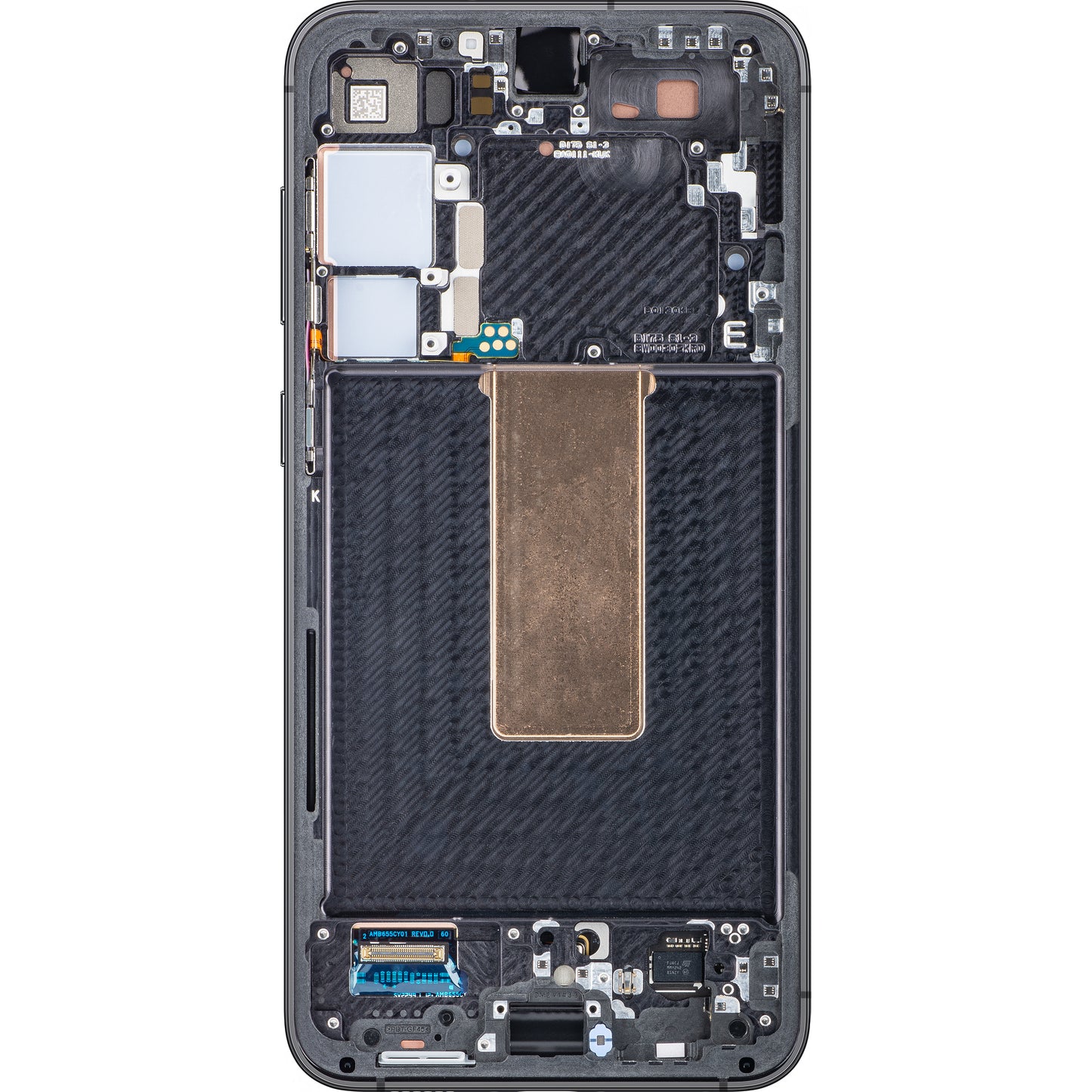 Zaslon s dodirnim ekranom Samsung Galaxy S23+ S916, s okvirom, crni (Phantom Black), servisni paket GH82-30476A