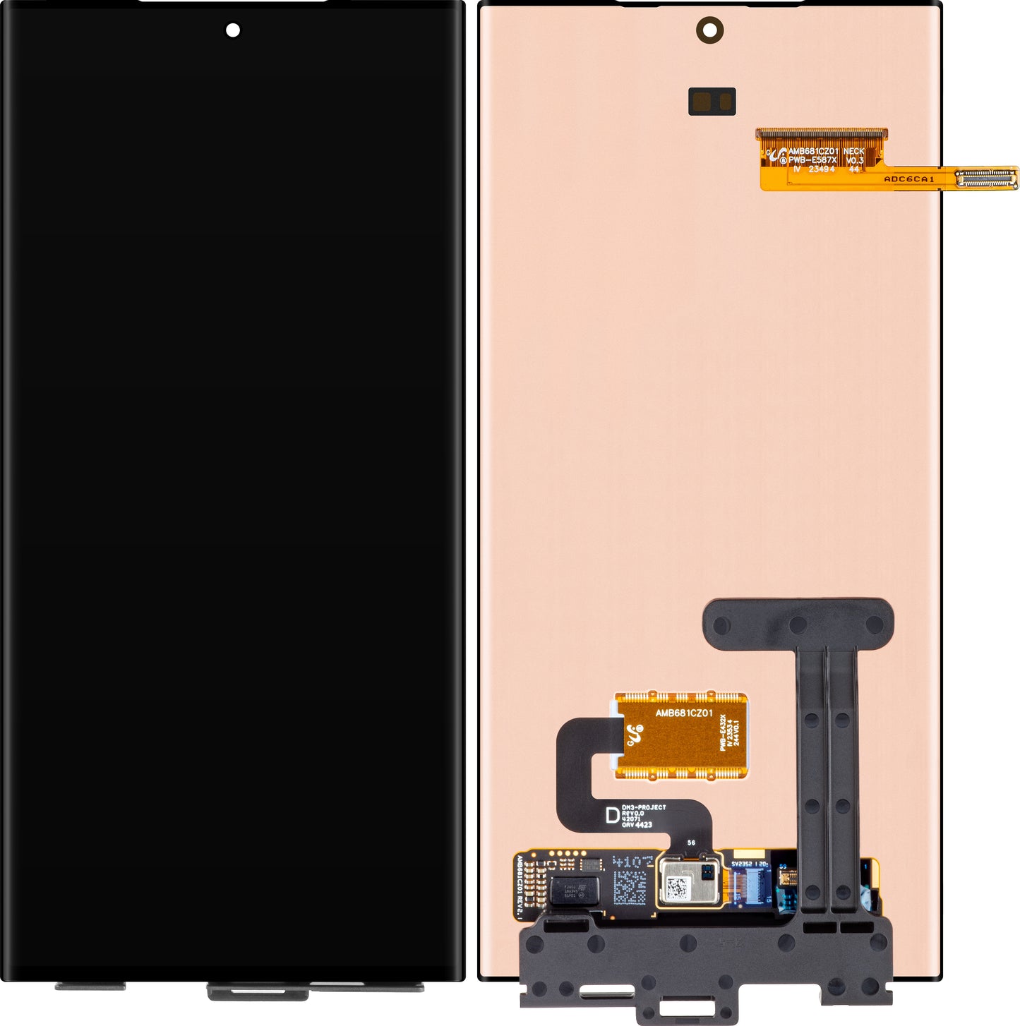 Zaslon s dodirnim ekranom Samsung Galaxy S23 Ultra S918 - Paket za servisiranje ekrana