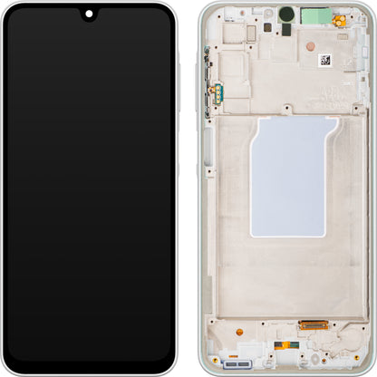 Display s Touchscreenom Samsung Galaxy A26 A266, s Okvirom, Bijeli, Service Pack GH82-37049B