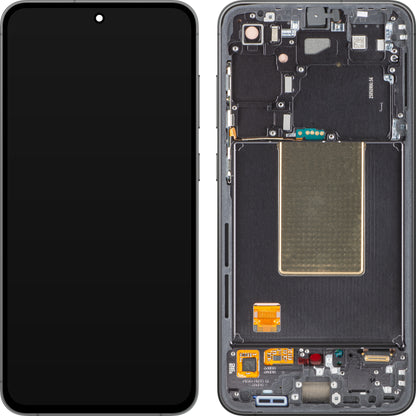 Zaslon s dodirnim ekranom Samsung Galaxy S24 FE S721, s okvirom, crni (grafit), paket za servis GH82-35848A