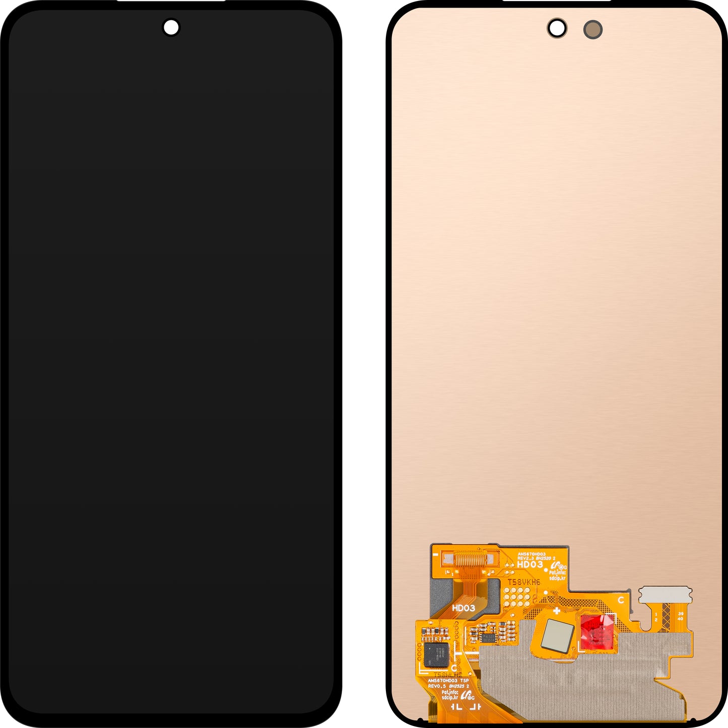 Display s dodirnim zaslonom Samsung Galaxy A56 A566, Service Pack GH82-36827A