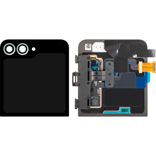 Display s Touchscreenom Samsung Galaxy Z Flip6 F741, Sub Outer, Zelena (Mint), Service Pack GH97-30012D