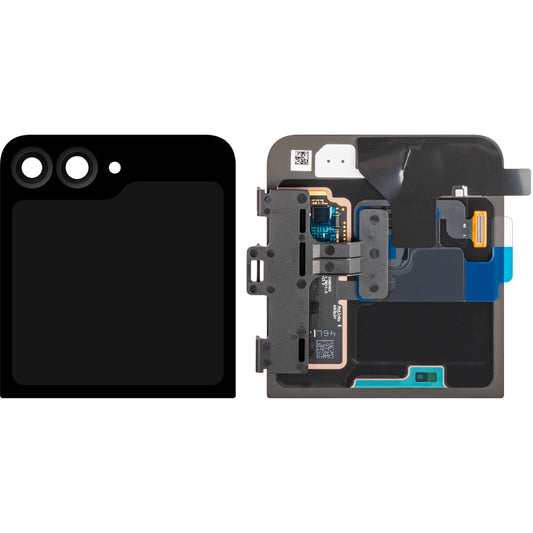 Display s Touchscreenom Samsung Galaxy Z Flip7 FE F761, Sub Outer, Crni, Service Pack GH97-30985A