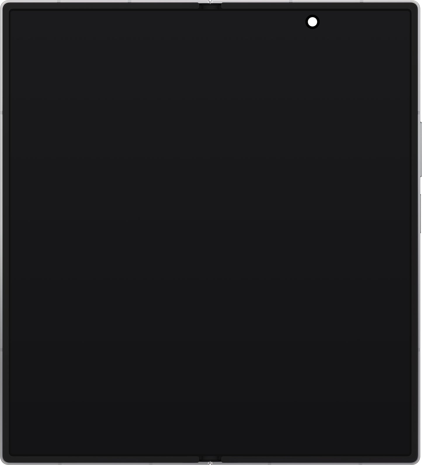 Zaslon s dodirnim zaslonom Samsung Galaxy Z Fold7 F966, s okvirom, Sub Inner, srebrna (Silver Shadow), Service Pack GH82-37548A