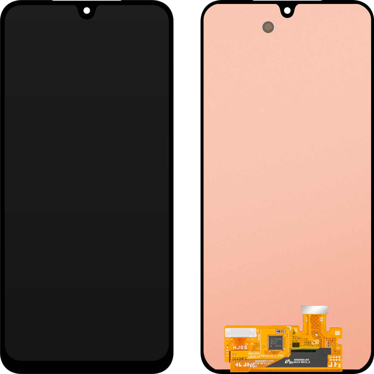 Zaslon s dodirnim zaslonom Samsung Galaxy A17 5G A176, Service Pack GH82-38075A