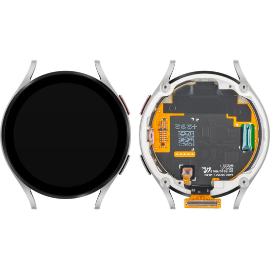 Zaslon s dodirnim zaslonom Samsung Galaxy Watch5 44mm, s okvirom, BT verzija, srebrna, Service Pack GH82-30042C