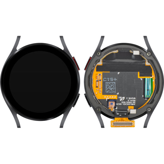 Zaslon s dodirnim zaslonom Samsung Galaxy Watch FE, s okvirom, BT verzija, crna, servisni paket GH97-30050A