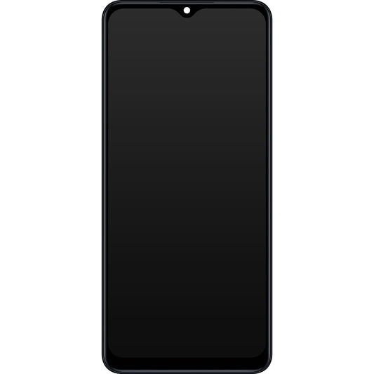 Zaslon s dodirnim zaslonom Samsung Galaxy M12 M127, s okvirom, crni, Swap GH82-25042A