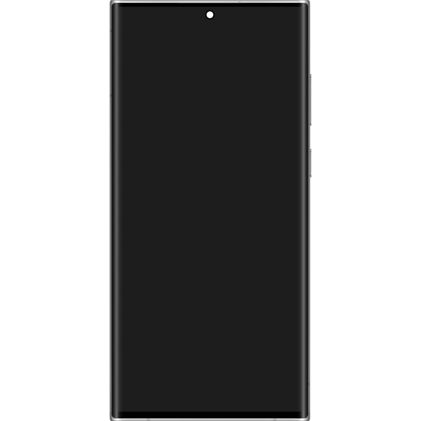 Zaslon s dodirnim ekranom Samsung Galaxy S22 Ultra 5G S908, s okvirom, bijeli, paket za servis GH82-27488C