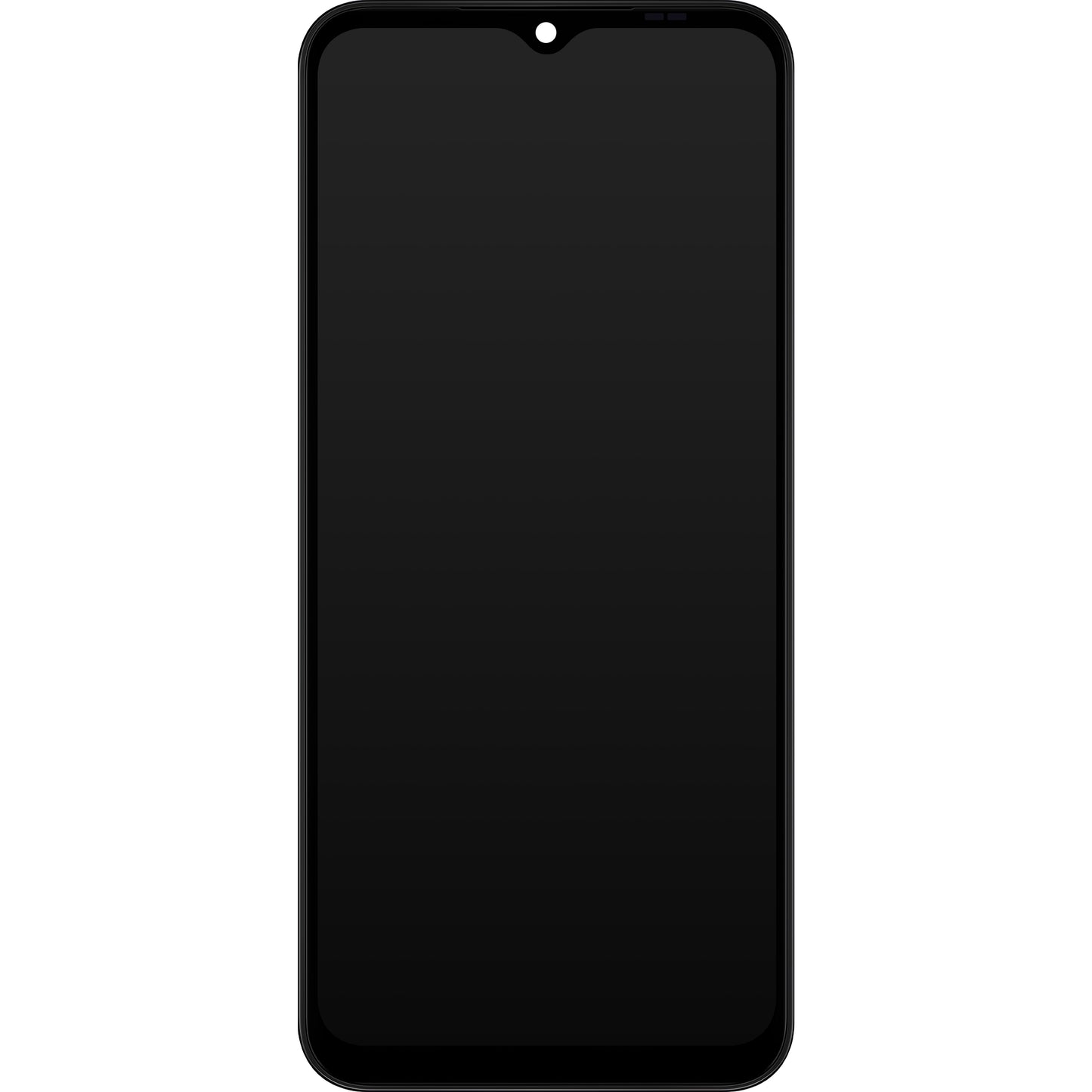 Zaslon s dodirnim ekranom Samsung Galaxy A14 A145, s okvirom, Europska verzija, Crni, Servisni paket GH81-23540A