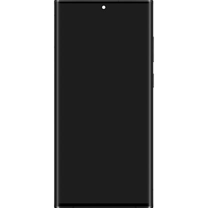 Zaslon s dodirnim ekranom Samsung Galaxy S22 Ultra 5G S908, s okvirom, crni, paket za servis GH82-27488A