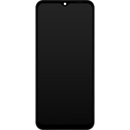 Zaslon s dodirnim ekranom Samsung Galaxy A14 A145, s okvirom, verzija za izvan Europe, crni, servisni paket GH82-31185A