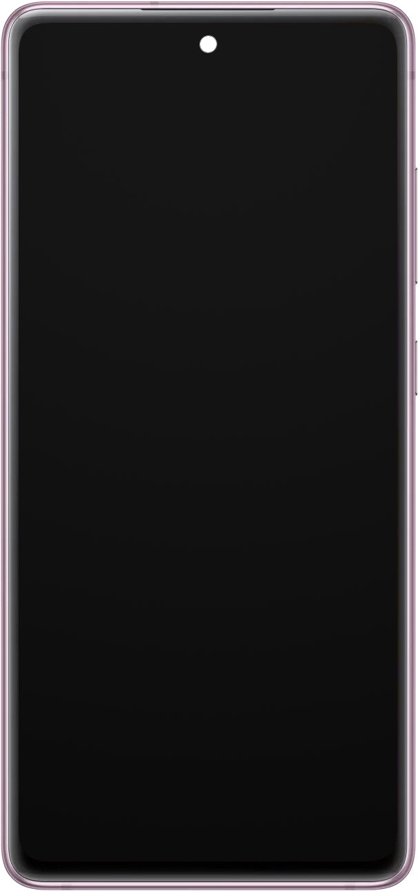 Zaslon osjetljiv na dodir za Samsung Galaxy S20 FE G780, s okvirom, ljubičasti, Swap GH82-24219C