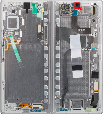 Zaslon s dodirnim zaslonom Samsung Galaxy Z Fold7 F966, s okvirom, Sub Inner, srebrna (Silver Shadow), Service Pack GH82-37548A