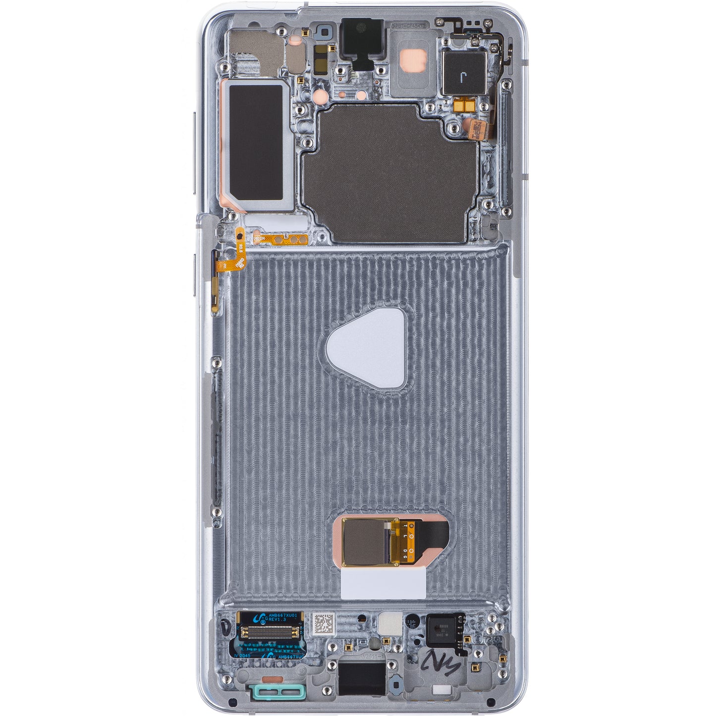 Zaslon s dodirnim ekranom Samsung Galaxy S21+ 5G G996, s okvirom, Srebrni (Phantom Silver), Servisni paket GH82-27268C