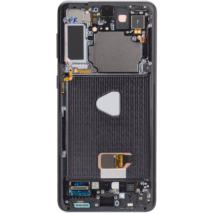 Zaslon s dodirnim ekranom Samsung Galaxy S21+ 5G G996, s okvirom, crni, servisni paket GH82-27268A