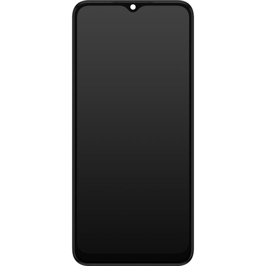 Zaslon s dodirnim ekranom Samsung Galaxy A03 A035, s okvirom, verzija G, crni, servisni paket GH81-21626A