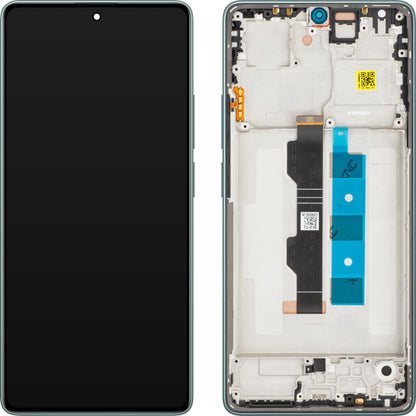 Zaslon s dodirnim ekranom Xiaomi Redmi Note 13 Pro 4G, s okvirom, Zelena (Forest Green), Servisni paket 56000100N600