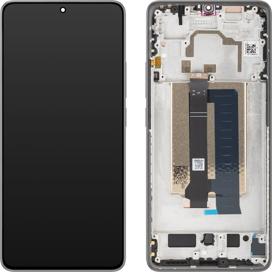 Display s Touchscreenom Xiaomi Poco X6 Pro, s Okvirom, Sivi, Service Pack 560001N11A00