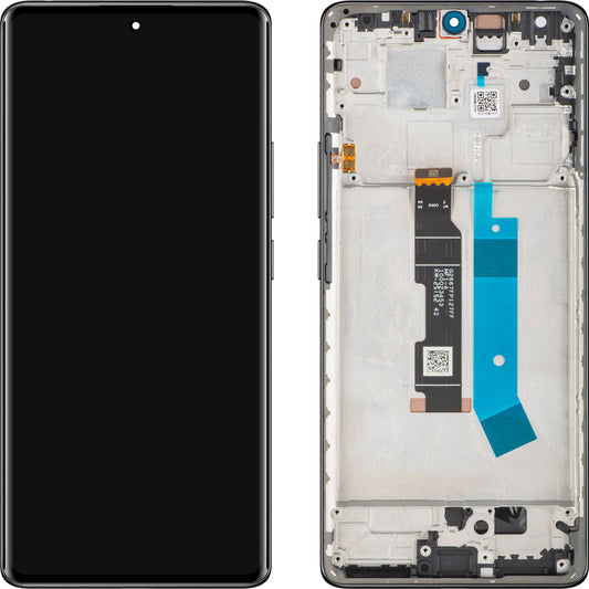 Display s Touchscreenom Xiaomi Redmi Note 14 Pro 4G, s Okvirom, Crni (Midnight Black), Service Pack 560003000O600