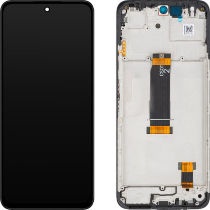 Display s Touchscreenom Xiaomi Redmi 13x, s Okvirom, Crni, Service Pack 560004N19AR00