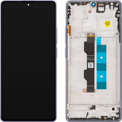 Display s Touchscreenom Xiaomi Redmi Note 14S, s Okvirom, Ljubičasta (Aurora Purple), Service Pack 56000200N6R00