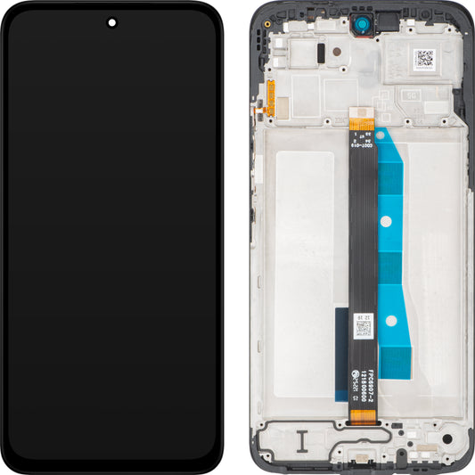 Display s Touchscreenom Xiaomi Poco M7 4G / Redmi 15 4G, s Okvirom, Europska Verzija, Crni, Service Pack 560001O19AP00