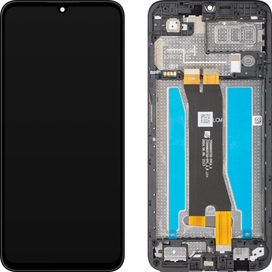 Display s Touchscreenom ZTE Blade A35, s okvirom, Crni, Service Pack 80800519965