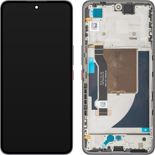 Zaslon s dodirnim zaslonom ZTE nubia Neo 3 GT, s okvirom, crni, Service Pack 123448601195