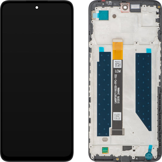 Zaslon s dodirnim zaslonom ZTE nubia Neo 2, s okvirom, crni, Service Pack 123437401079