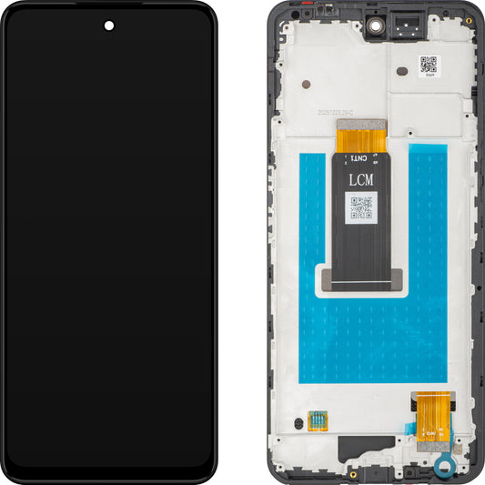 Zaslon s dodirnim zaslonom ZTE nubia Neo 3, s okvirom, crni, Service Pack 123449501100