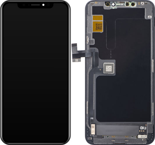 Zaslon s dodirnim ekranom ZY za Apple iPhone 11 Pro Max, s okvirom, LCD In-Cell IC Movable verzija, crni