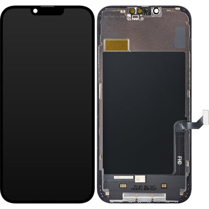 Zaslon s dodirnim ekranom ZY za Apple iPhone 14 Plus, s okvirom, LCD In-Cell IC Movable verzija, crni