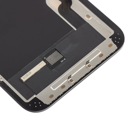 Display s Touchscreenom ZY za Apple iPhone 13, s Okvirom, OLED IC Movable verzija, Crni