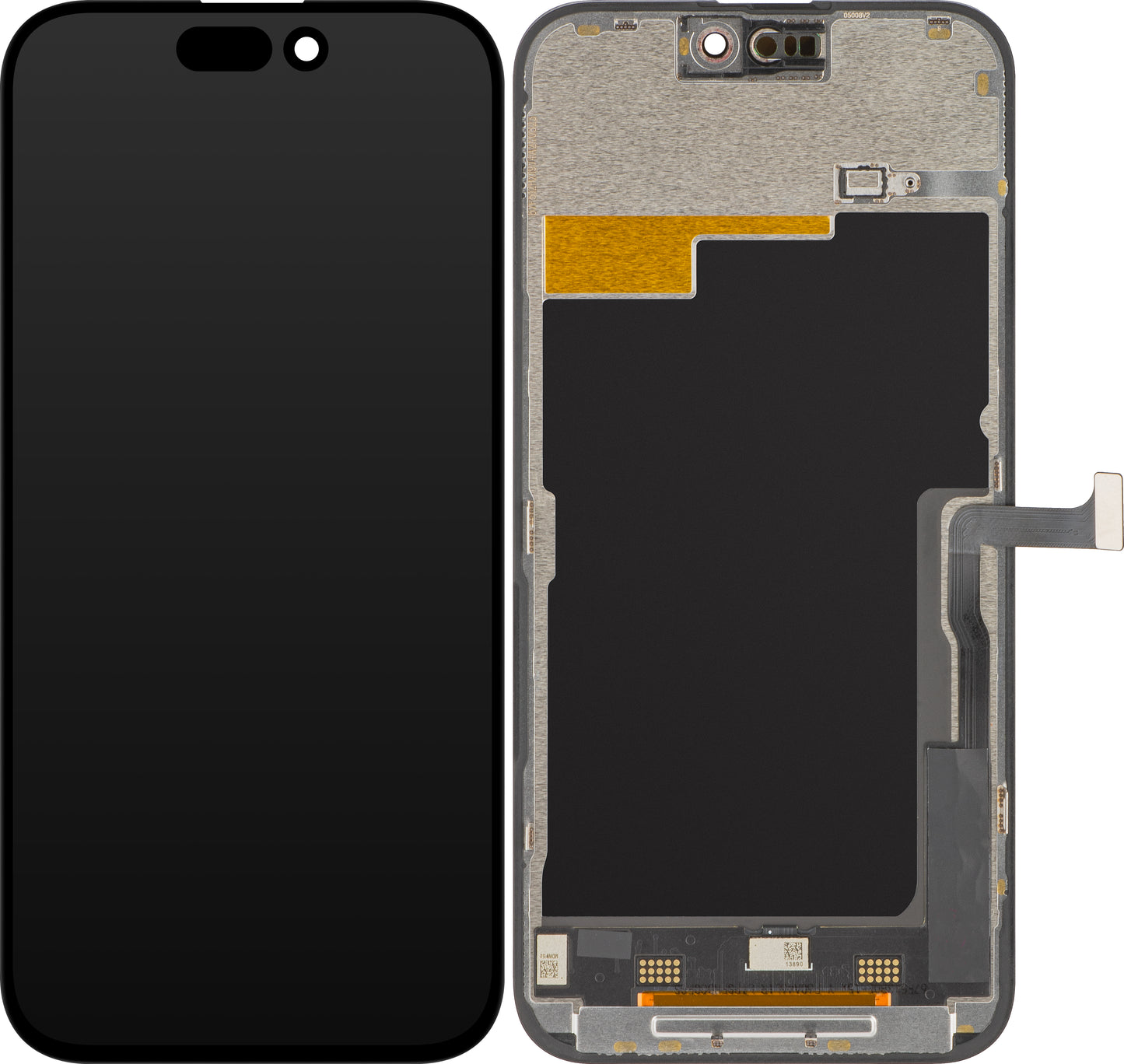 Zaslon s dodirnim ekranom ZY za Apple iPhone 15 Pro Max, s okvirom, LCD In-Cell IC Movable verzija, crni
