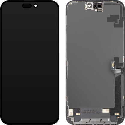 Zaslon s dodirnim zaslonom ZY za Apple iPhone 16 Plus, s okvirom, In-Cell LCD verzija, Crna