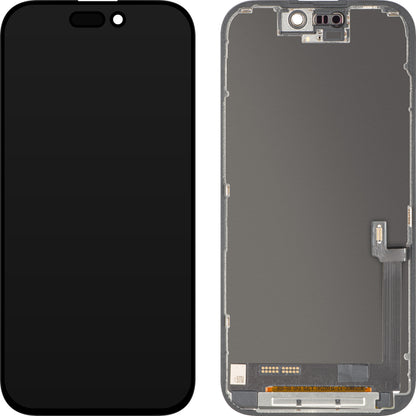 Zaslon s dodirnim zaslonom ZY za Apple iPhone 17, s okvirom, LCD In-Cell IC Movable verzija, Crna
