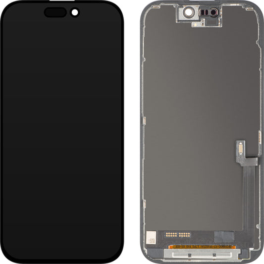 Zaslon s dodirnim zaslonom ZY za Apple iPhone 17, s okvirom, LCD In-Cell IC Movable verzija, Crna