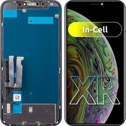 Zaslon s dodirnim ekranom ZY za Apple iPhone XR, s okvirom, LCD In-Cell verzija, crni
