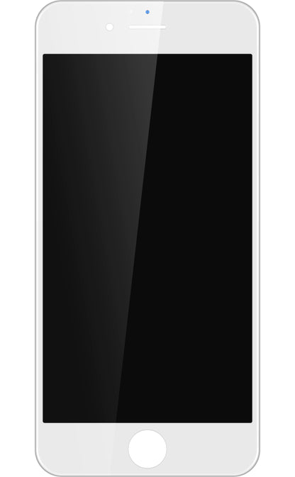 Display s dodirnim zaslonom Apple iPhone 6 Plus, s okvirom, bijeli, obnovljen