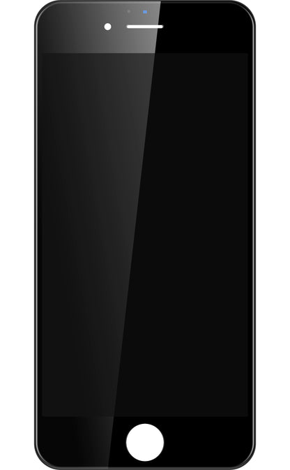 Zaslon s dodirnim ekranom Apple iPhone 6 Plus, s okvirom, crni, obnovljen
