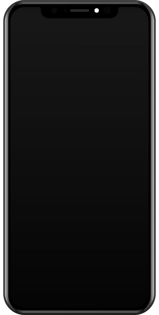 Display s Touchscreenom JK za Apple iPhone XR, s Okvirom, In-Cell LCD Verzija, Crni