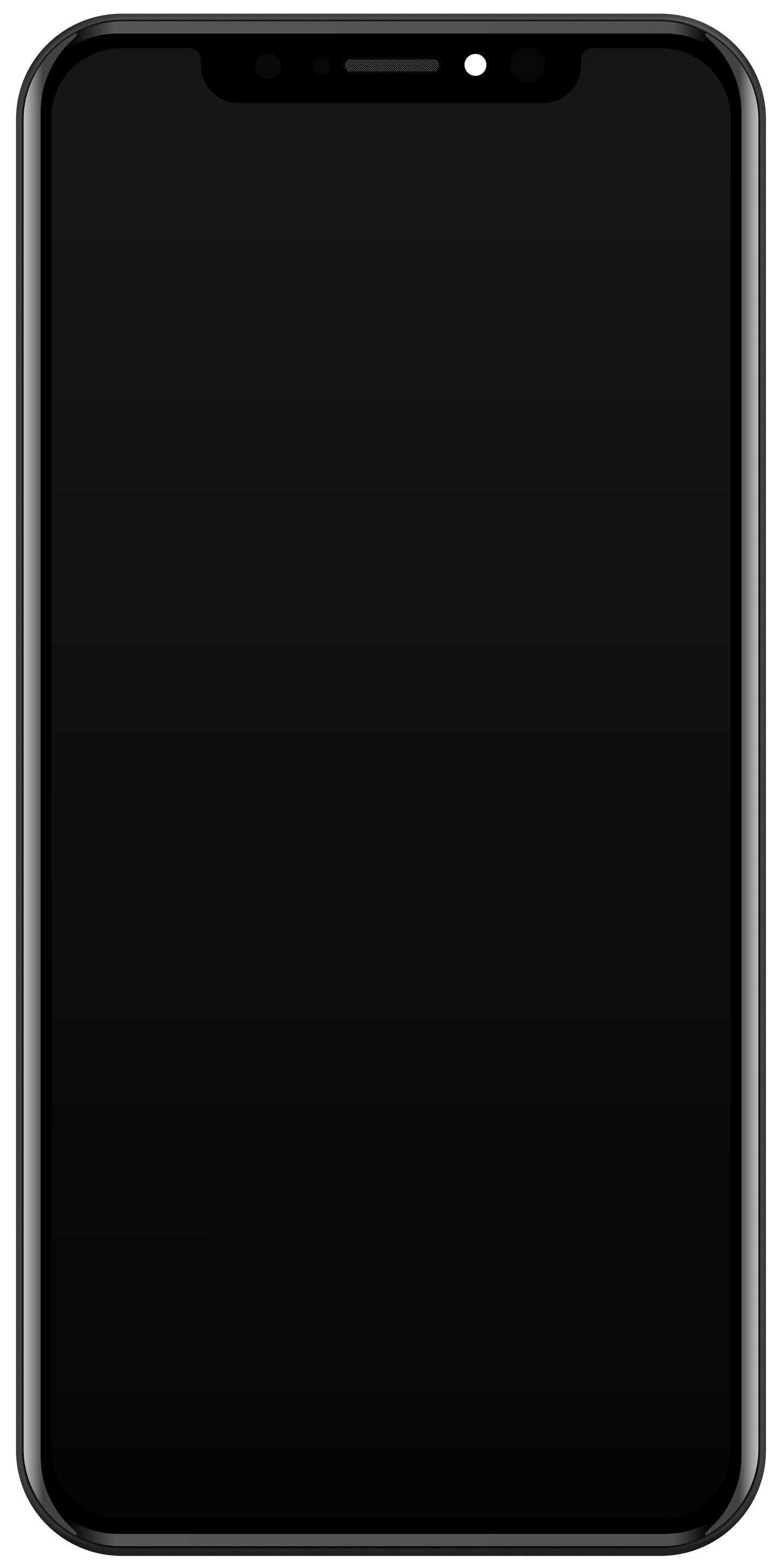 Display s Touchscreenom JK za Apple iPhone X, s Okvirom, In-Cell LCD Verzija, Crni