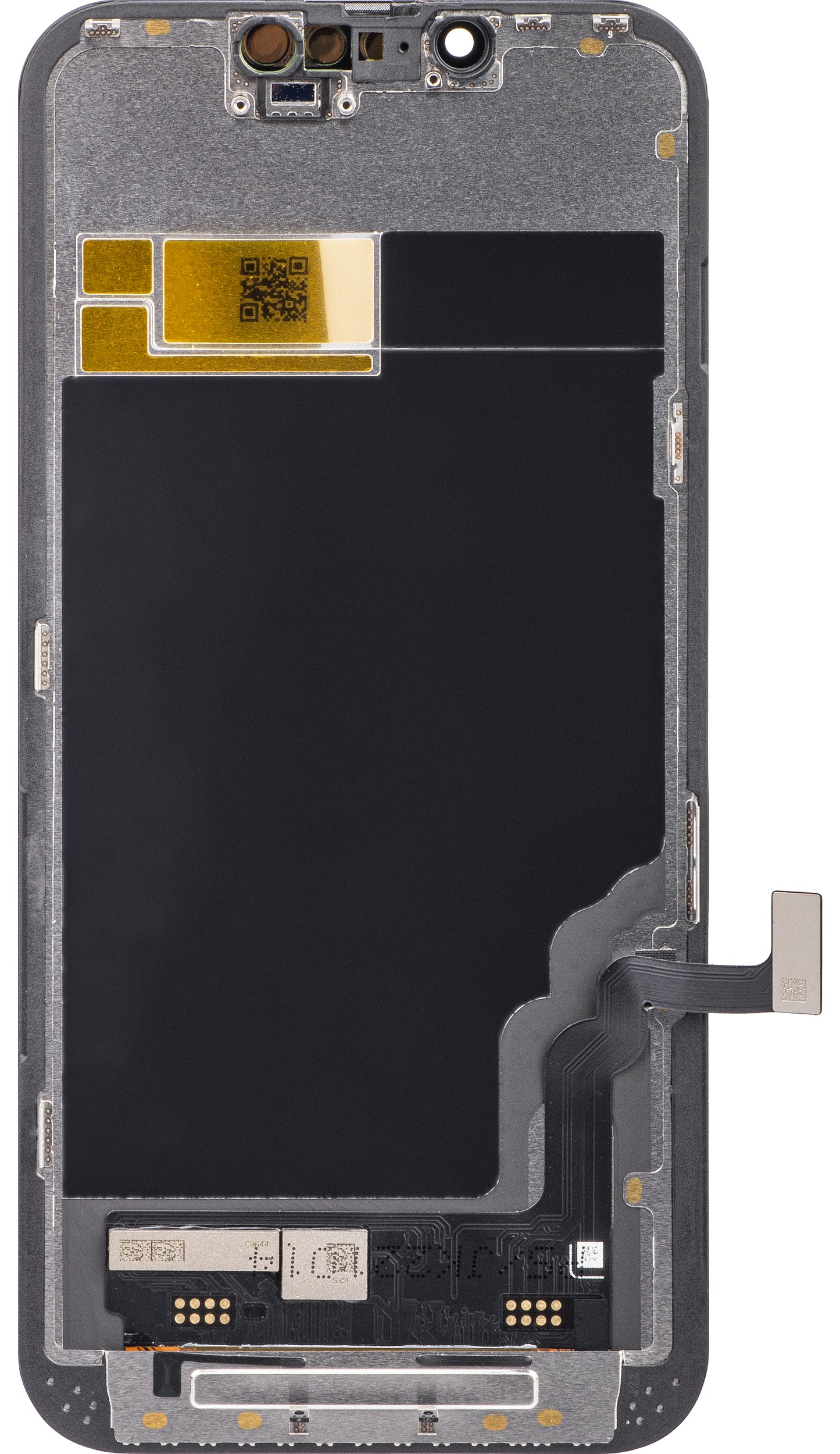 Display s dodirnim zaslonom JK za Apple iPhone 13, s okvirom, LCD In-Cell verzija, crni