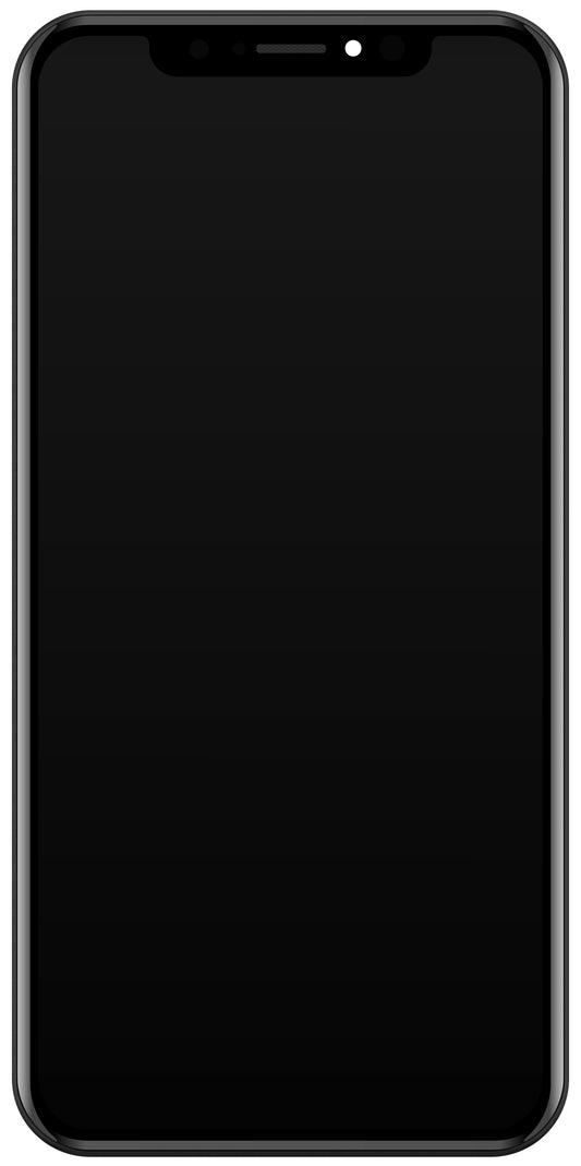 Display s Touchscreenom JK za Apple iPhone XS, s Okvirom, LCD In-Cell Verzija, Crni