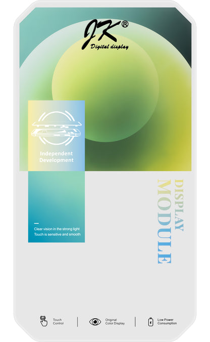 Zaslon s dodirnim ekranom JK za Apple iPhone 11 Pro, s okvirom, LCD In-Cell verzija, crni