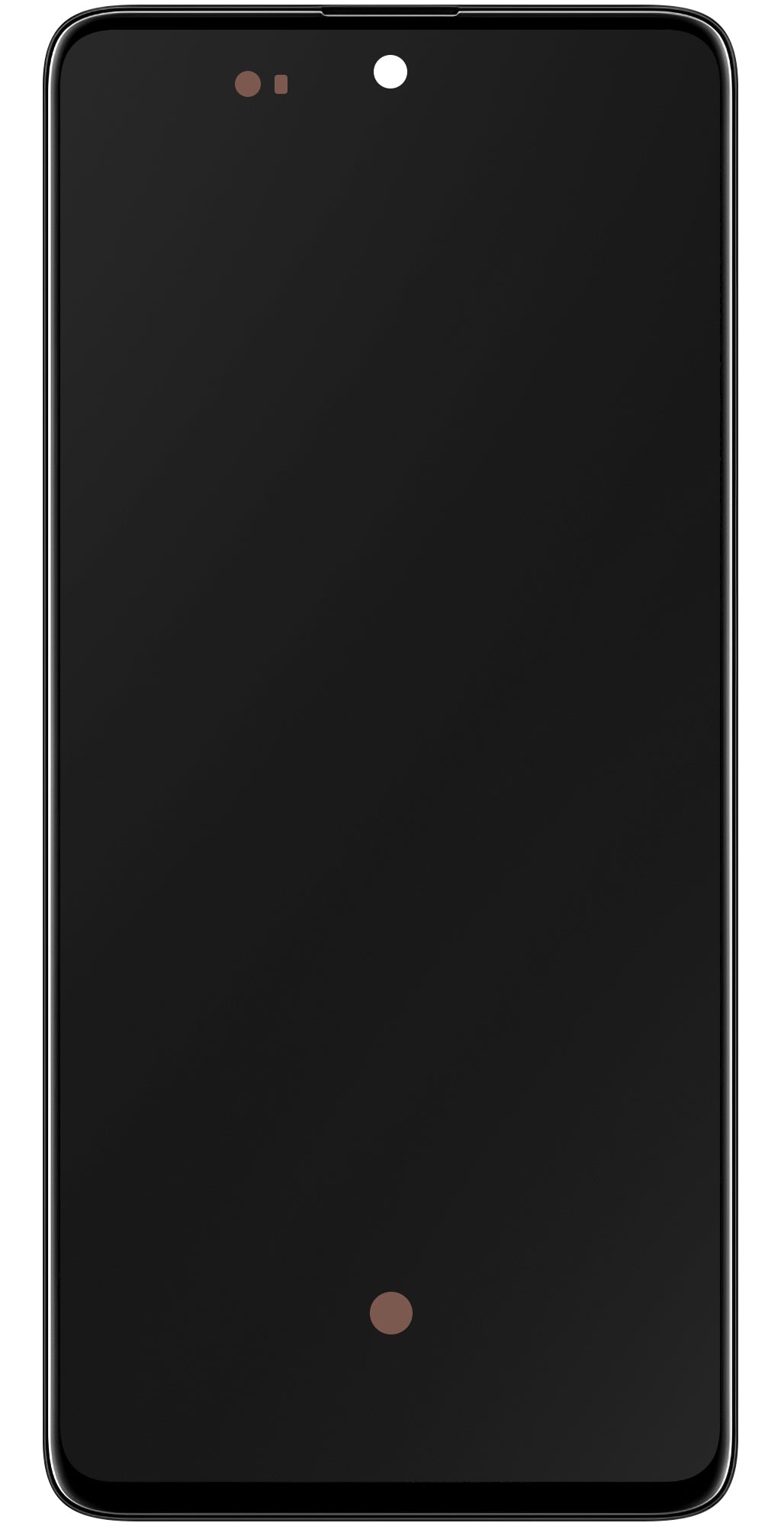Zaslon s dodirnim ekranom Samsung Galaxy A71 A715, s okvirom, crni, servisni paket GH82-22152A